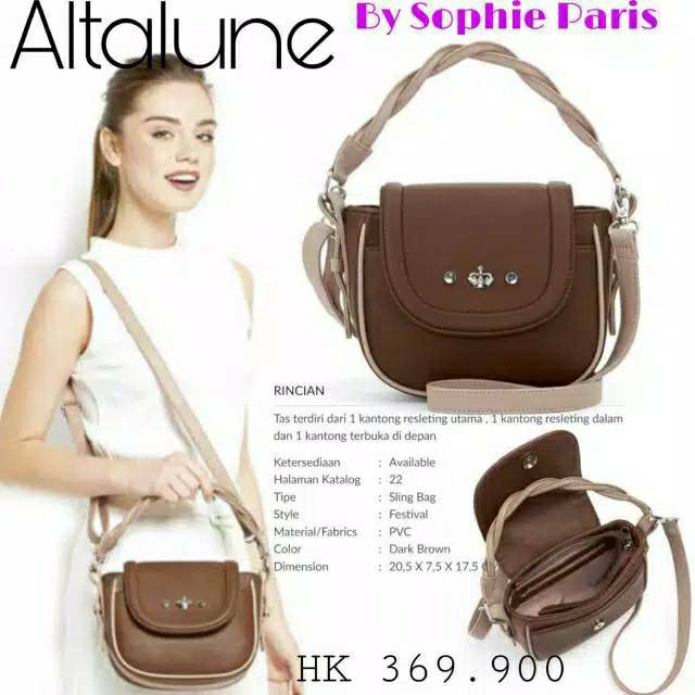  TAS  ALTALUNE SOPHIE  PARIS  HARGA  PROMO Shopee Indonesia