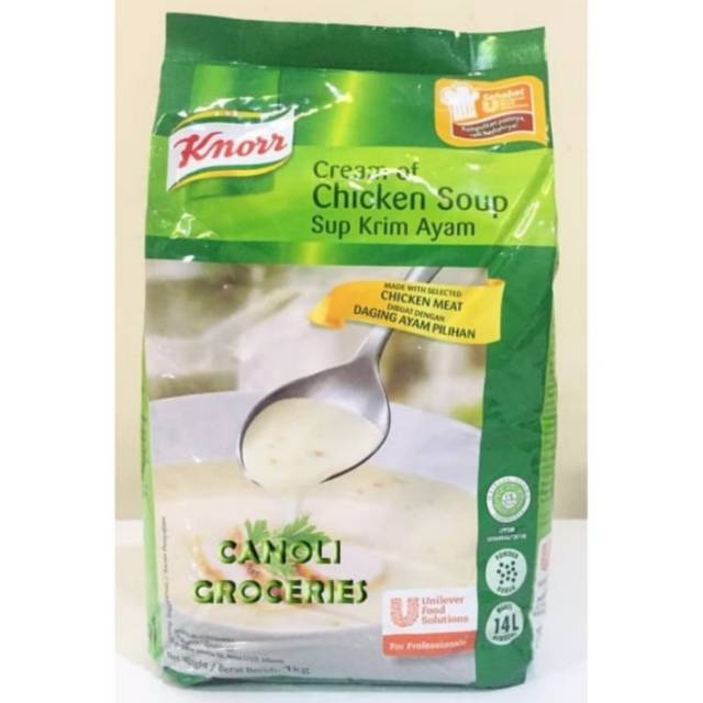 

Knorr Cream of Chicken Soup /Sup Krim Ayam 1 kg /Zupa zupa