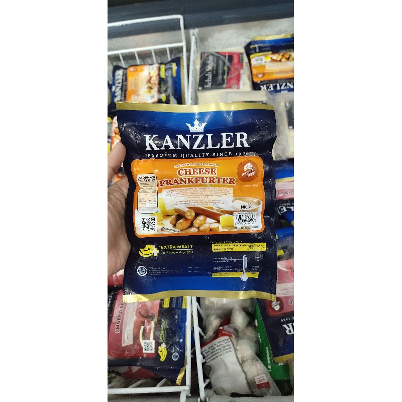 

kanzler sosis cheese frankfurter