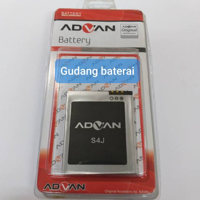 Baterai battery batre bat advan S4J S4E