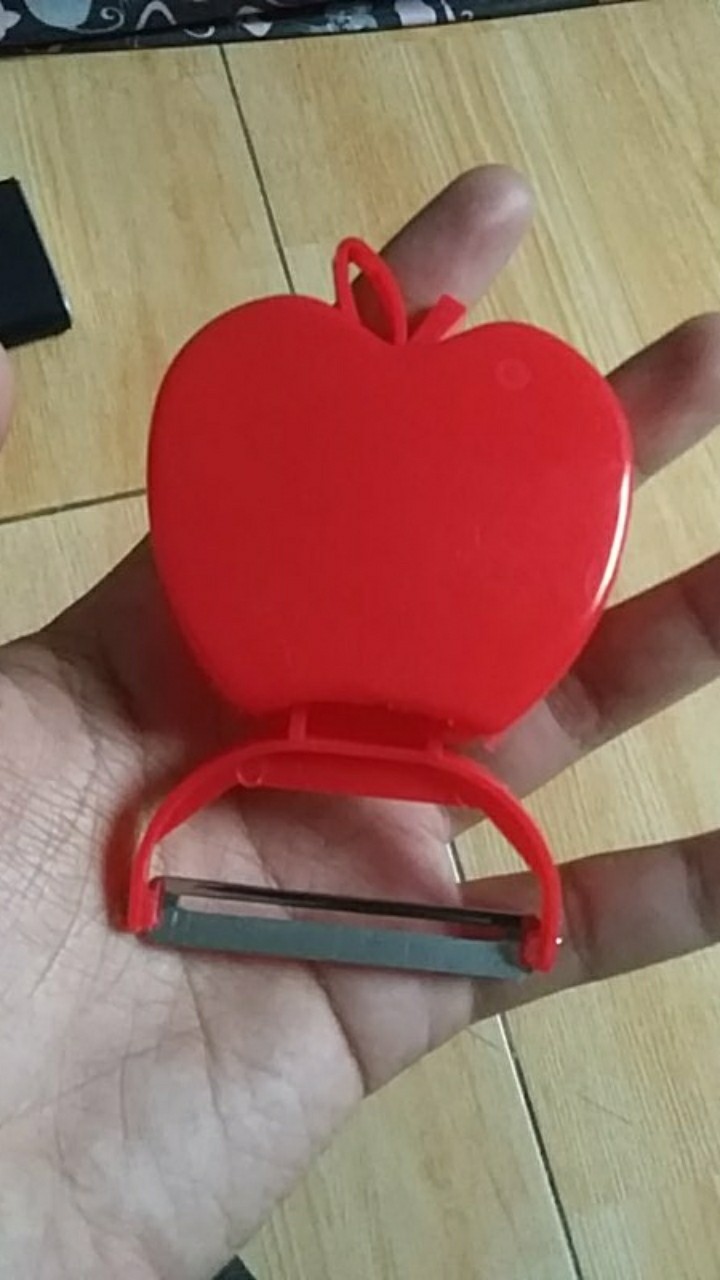 ❤alat Pengupas Dan Pemotong Buah-buahan / Sayuran Dengan Bahan Stainless Steel