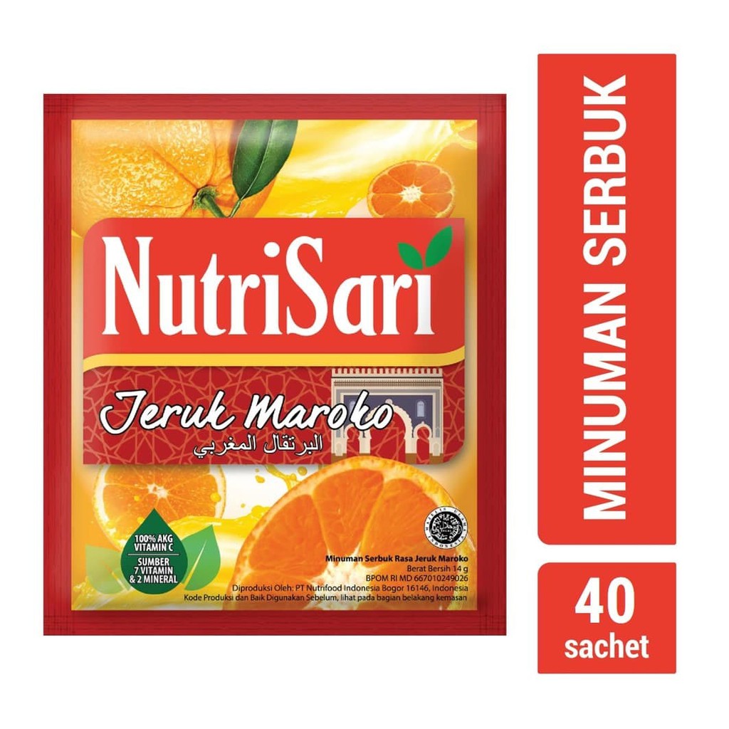 

PROMO NUTRISARI JERUK MAROKO (40 SCH) TERMURAH