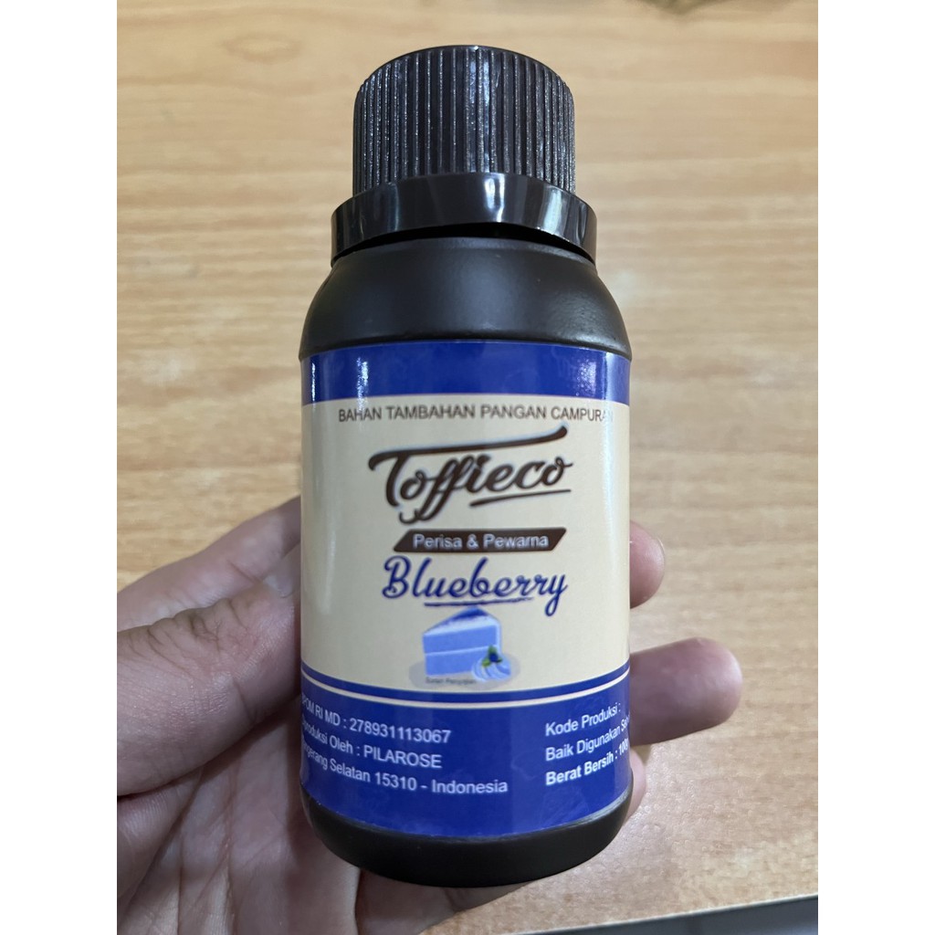 

Toffieco Pasta Blueberry 100gr paste perisa