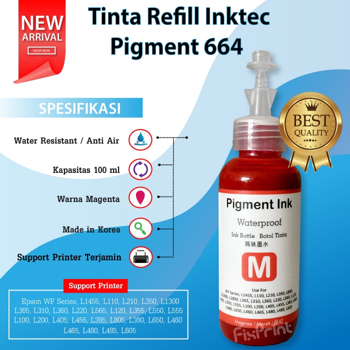 Tinta Pigment Epson Diamond Ink Photo Quality