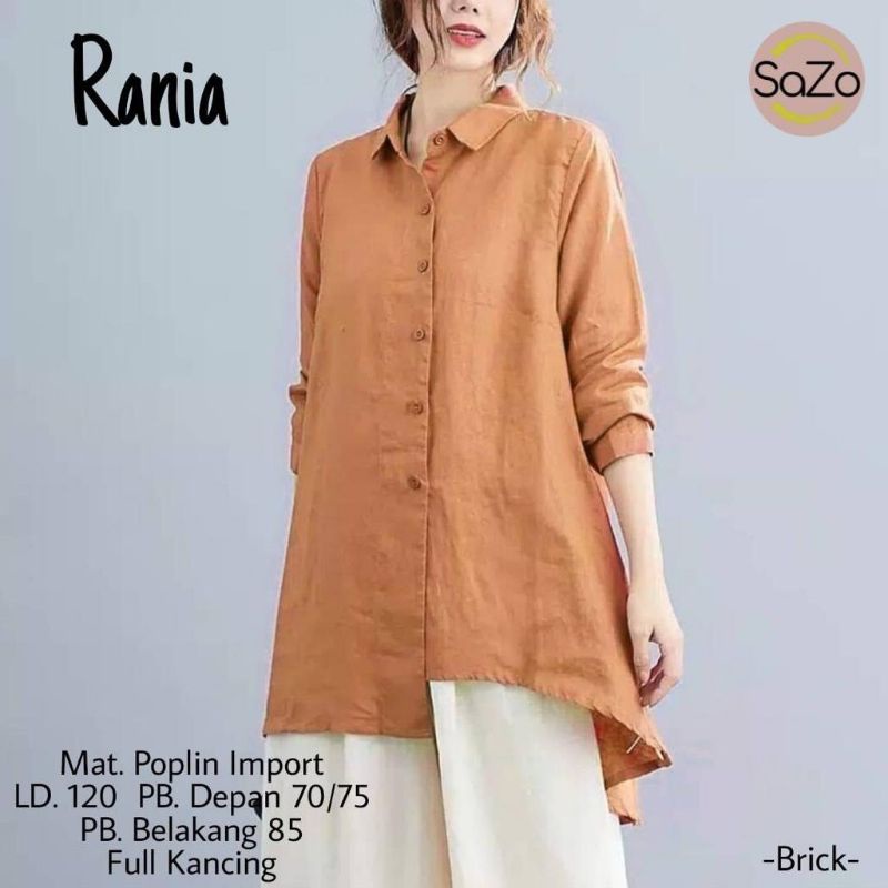 RANIA BLOUSE BAJU WANITA TERBARU BY SAZO