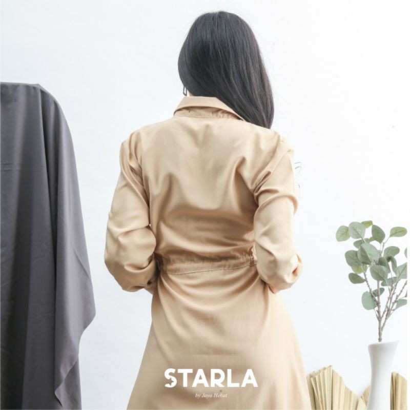 GROSIR HOMEWEAR KEMEJA PIYAMA DEWASA BAJU TIDUR WANITA MURAH GAIA STARLA