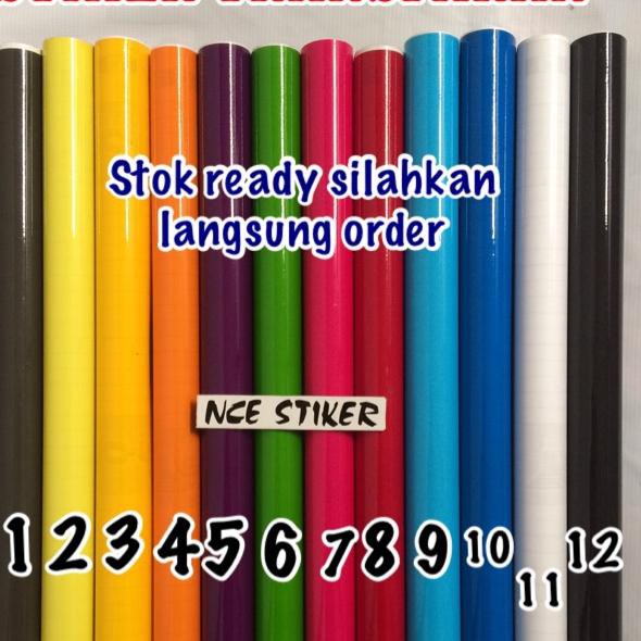 

Paling Popular ACMKP HARGA PERMETER STIKER POLOS WARNA TRANSPARAN LEBAR 45cm 58 Terkini