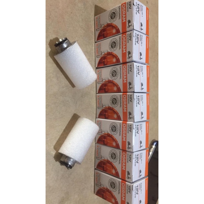 Bohlam osram H6 motor bebek 25 watt MIO VEGA BEAT VARIO JUPITER SUPRA rodam45 Berkualitas