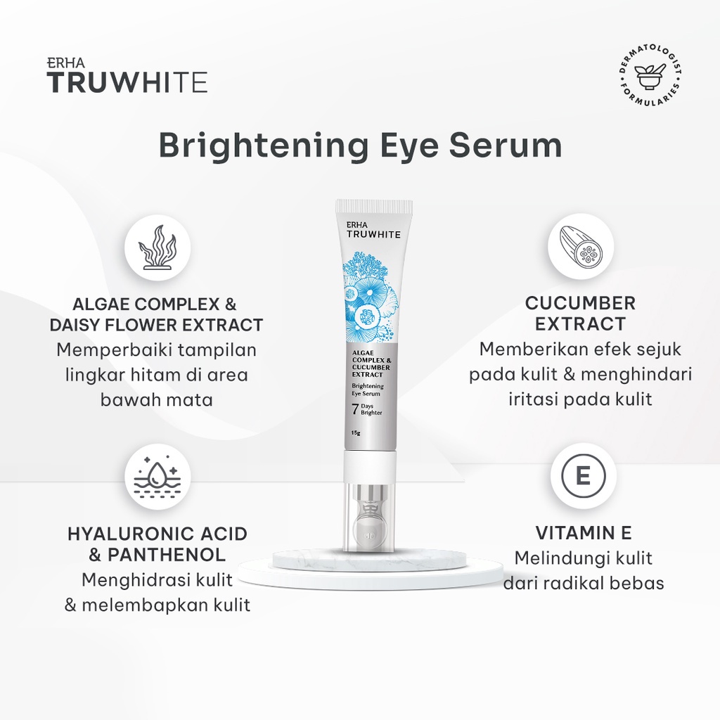 ERHA Bundling Truwhite VIT C Serum + Brightening Eye Serum-5