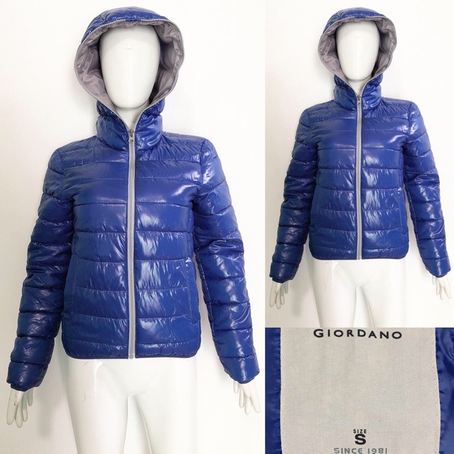 Giordano blue winter coat / jacket jaket