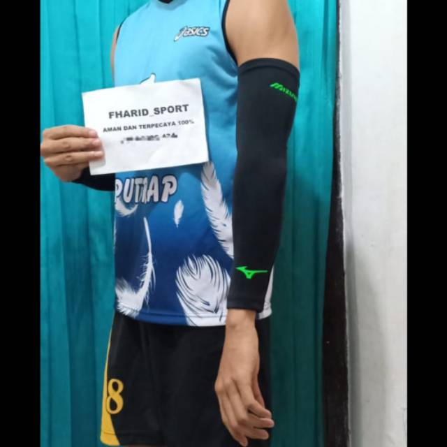 Arm sleeve / manset (deker) olahraga mizuno dan asics murah