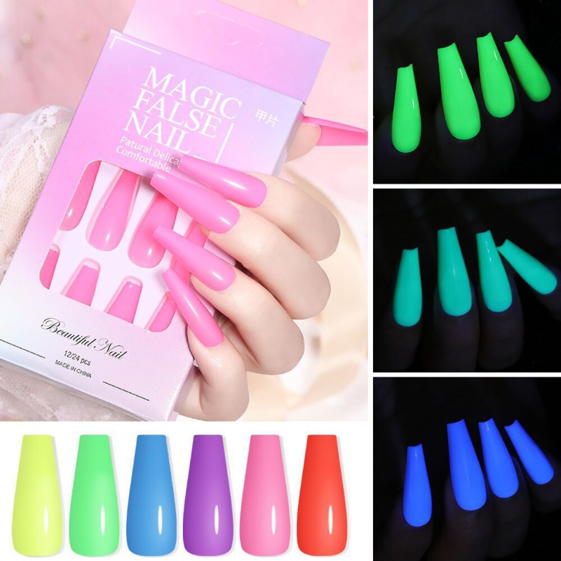 Siy Hiasan Kuku Bentuk Balerina Luminous Untuk Nail Art