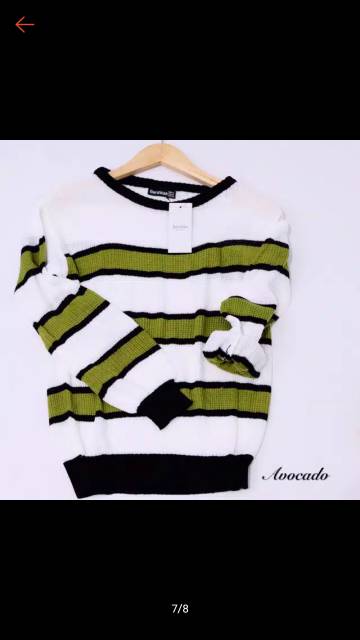 Sweater Rajut BLOUSE SHECKER rajut wanita