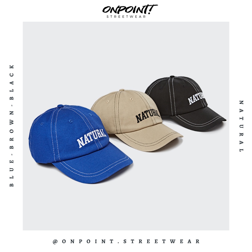 Natural cap - topi baseball pria topi pria topi distro topi baseball original topi baseball wanita t
