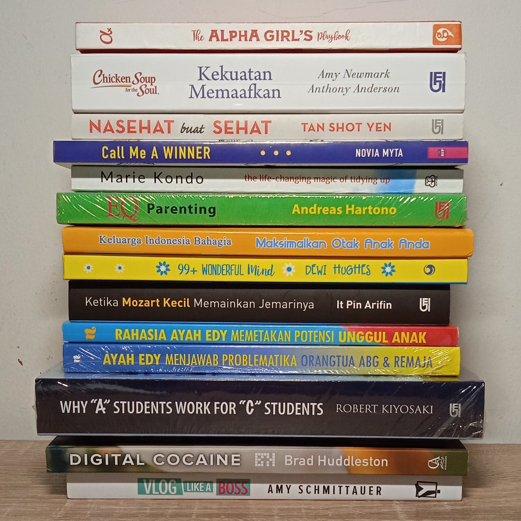 buku bekas parenting self improvement motivasi