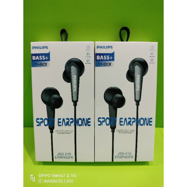 HF Handsfree Headset Philips JSD-210 Sport Earphone