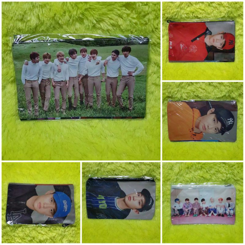 

TEMPAT PENSIL TEPAK PENCASE DOMPET POUCH KPOP EXO BTS