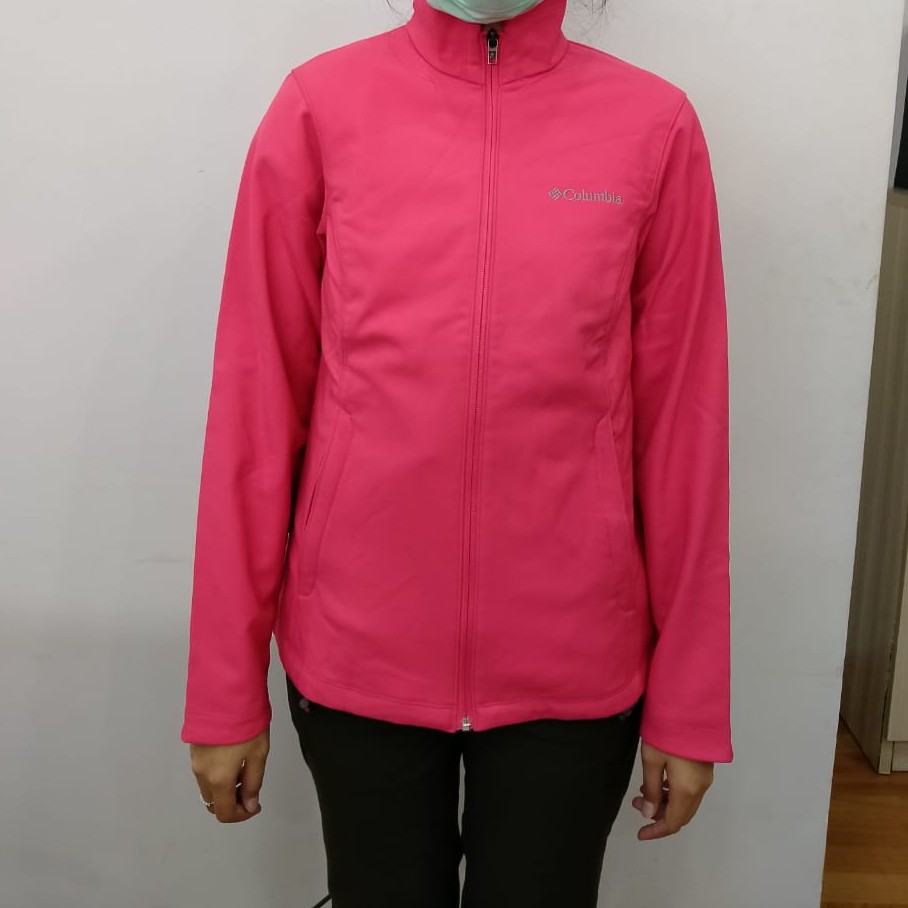 COLUMBIA JACKET WOMEN ACORN COTTAGE SOFT SHELL PINK ORIGINAL BNWT