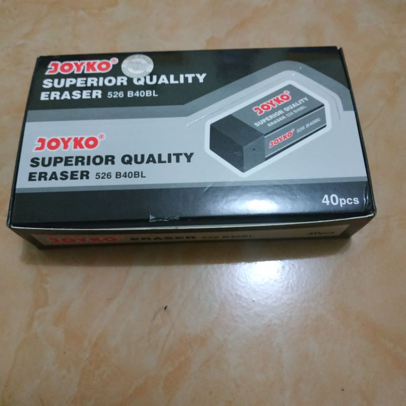 

Eraser / Penghapus Joyko B40BL hitam 1 pcs