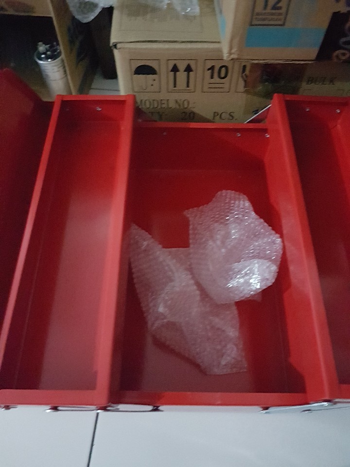 Tool Box Besi 2 Susun Tempat Perkakas Kerja