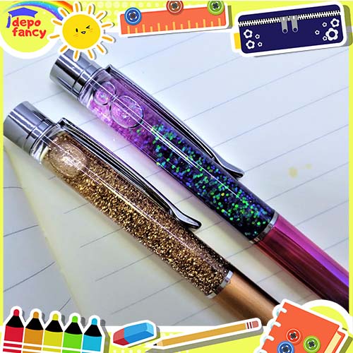 

Bulpen Glitter + Air + Case Mika 24324 / Pen / Pulpen / Bulpoint / Alat Tulis
