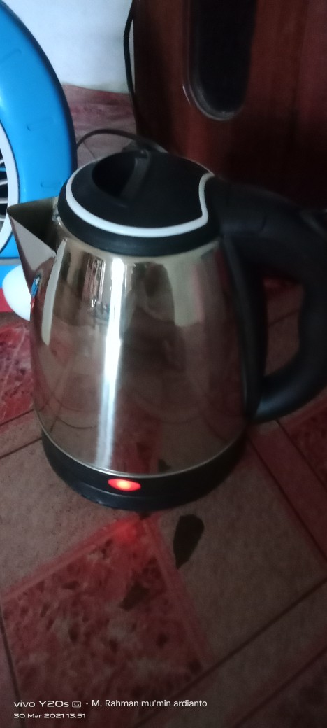 Naga Teko Listrik 1.5l / Pemanas Air / Kettle Electric Kapasitas