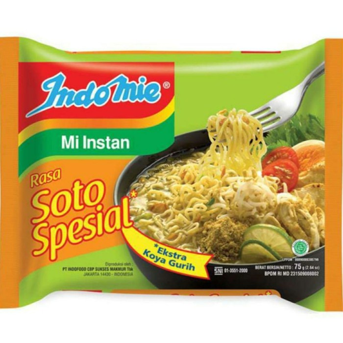 

s574gfd Indomie Rasa Soto Special 75 Gram Ff064151E