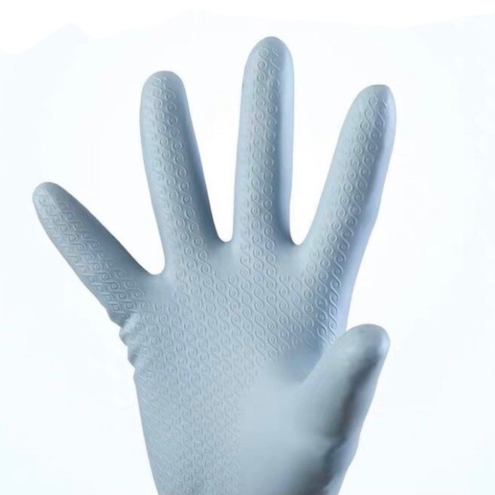 Sarung Tangan Cuci Piring anti Air Rubber Glove Sarung Karet Cuci New .