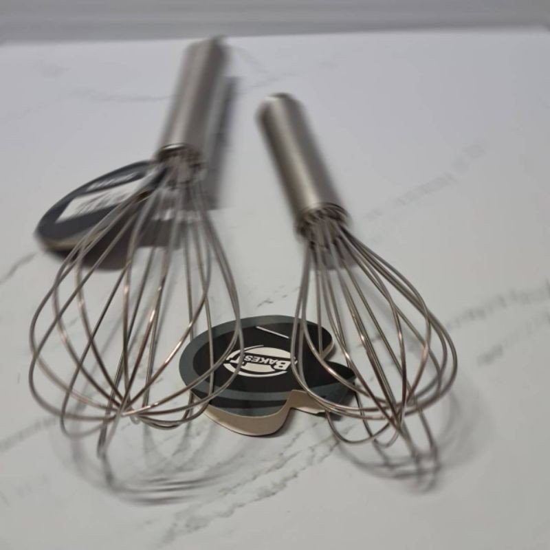 Bakest small stainless balloon whisk / pengocok telur