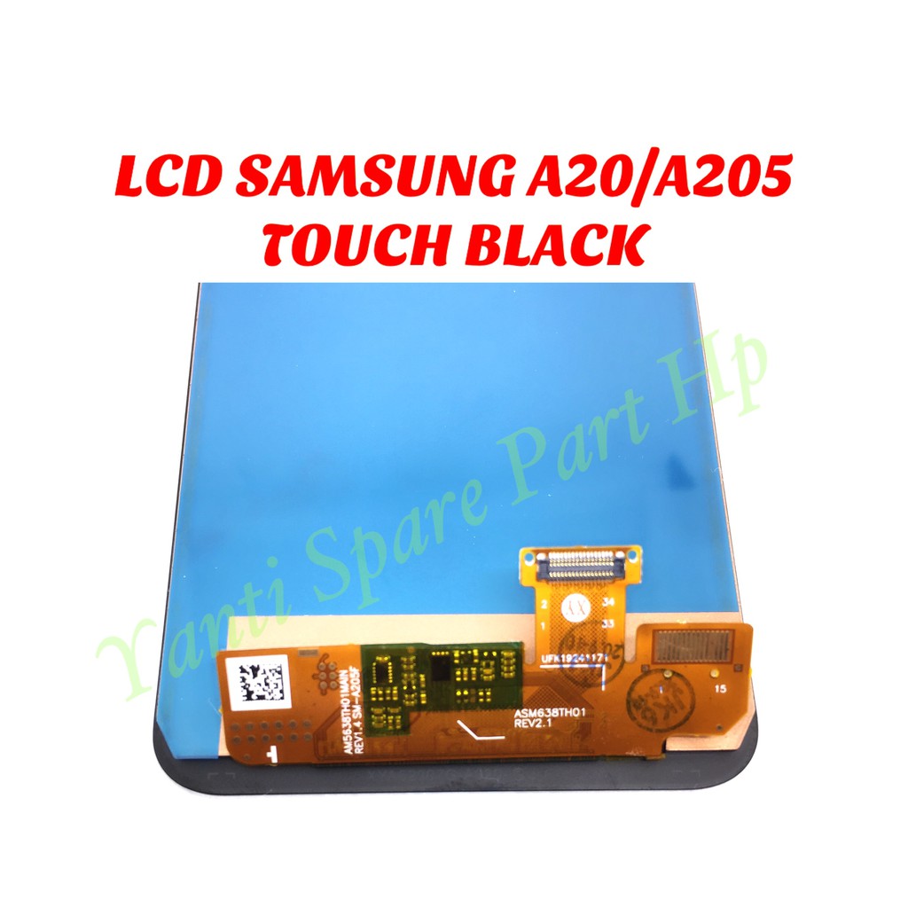 Lcd Touchscreen Samsung A20 A205 Fullset New