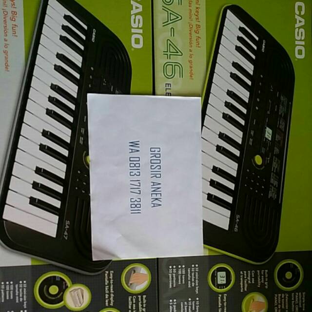 Keyboard casio mini SA 46 47