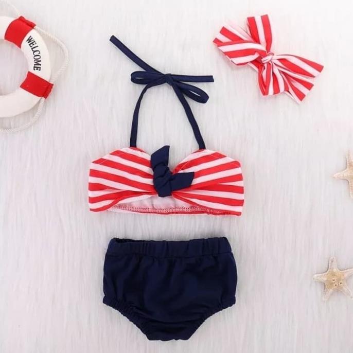Bikini Anak Bayi Perempuan Import Baju Renang Perempuan Swimsuit Keren Original