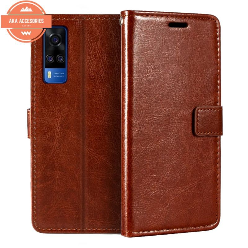 VIVO Y53s | Y51 | Y51A | Y12s | Y20s | Y20 | Y20i | Y20SG G LEATHER CASE KANCING FLIP COVER SARUNG H
