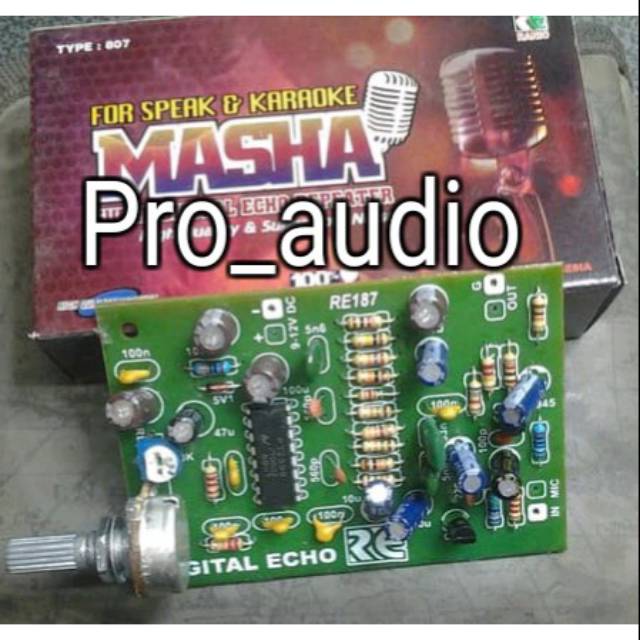 Kit Digital Echo Repeater MASHA