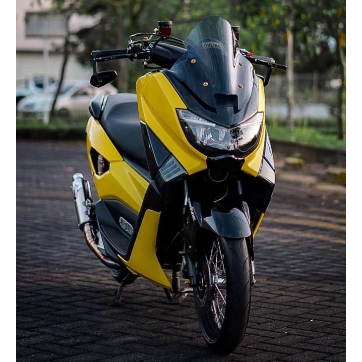Jual Windshield NMAX Old type V2 SPORTY / V2 CYBROG /V3 SIRIP tebal ...