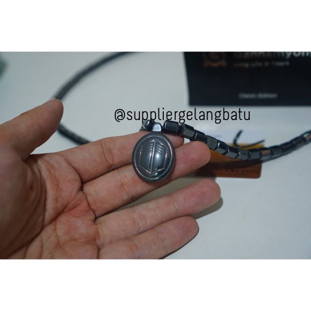 GANNAMYONG Kalung dan Gelang KABAH KAKBAH MEKKAH HITAM madinah kecil