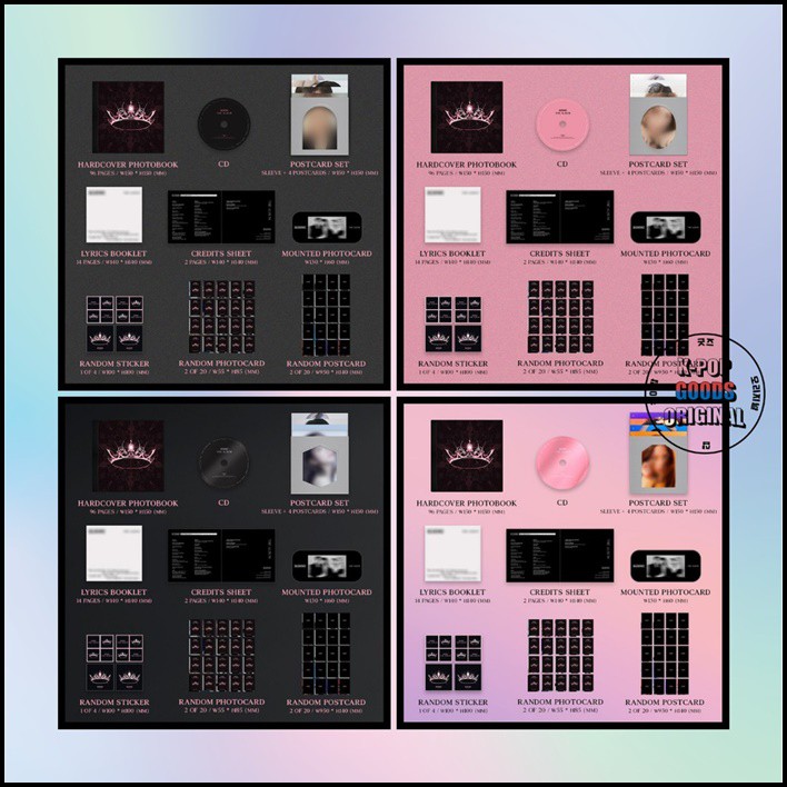 BLACKPINK Album  - THE ALBUM [ALBUM SEALED READY STOCK]