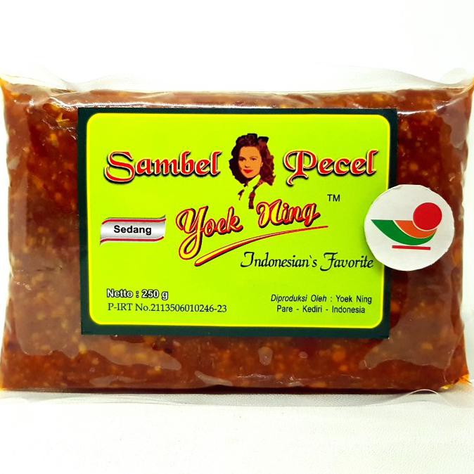 

Silahkan Order] Yuk Ning Sambel Pecel Sedang 250Gr | Sambal Bumbu Instan Asli Kediri