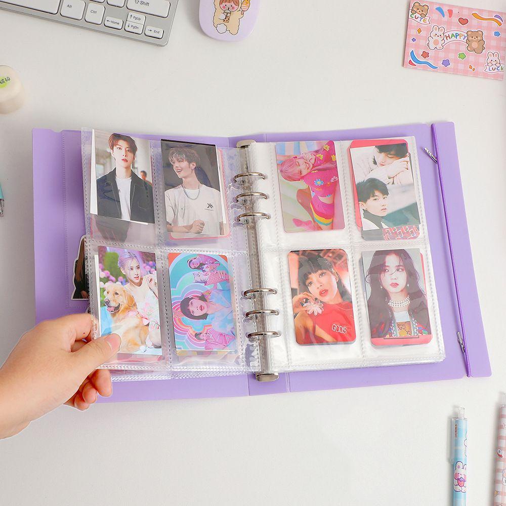 Album Foto Populer Idol Bisa Ganti Inner Card Collect Kawaii Photocard Holder