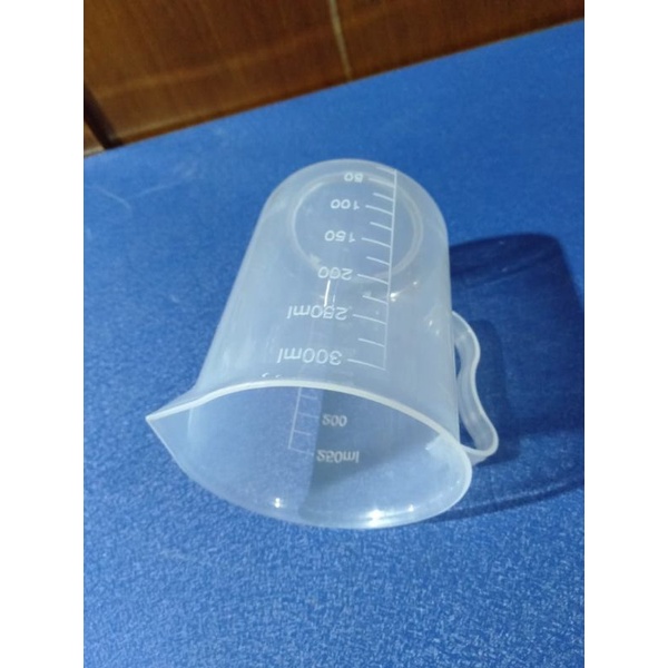 Gelas Takar 300ml-Gelas Ukur 300ml Handle