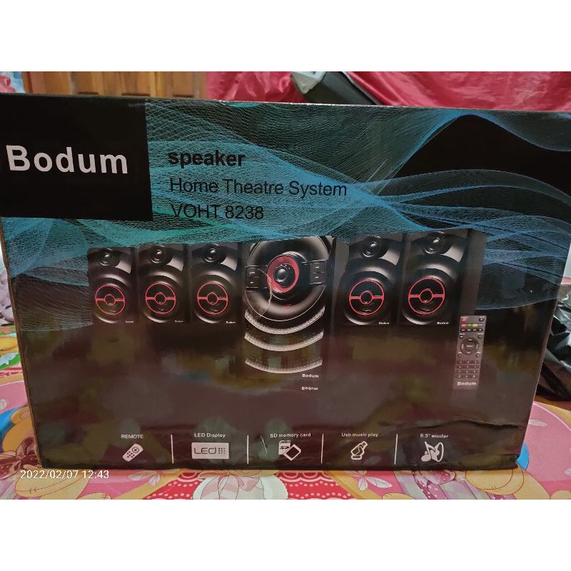 home theater bodum VOHT 8238