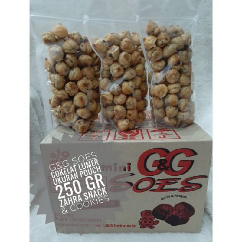 

KUE SOES GG COKELAT /KUE SOES GG 250 GR