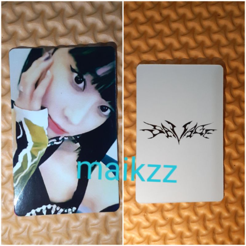 Aespa Savage Photocard Kpop