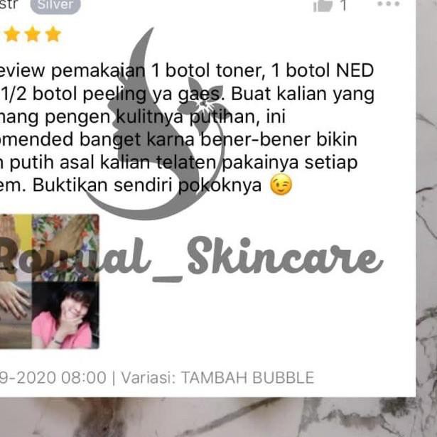 ☆ EXFOLIATING TONER [ TONER BADAN ] ➼