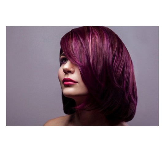 Garnier Color 6.26 Naturals Ultra Color Plum Red Cat Rambut Merah Maroon Ungu Pewarna Hair Color