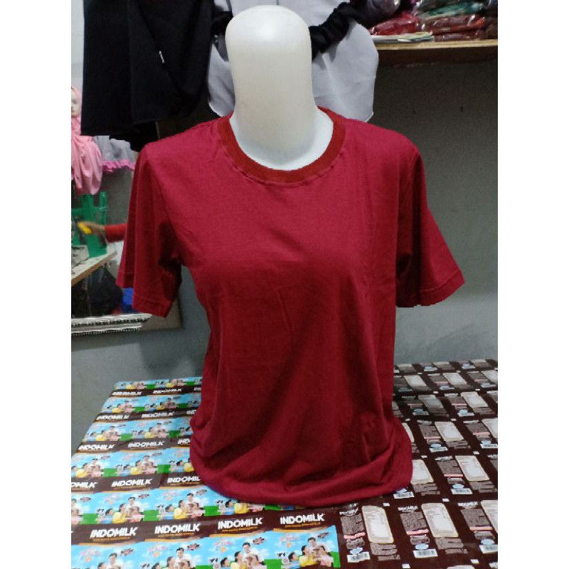 Kaos polos/kaos oblong lengan pendek