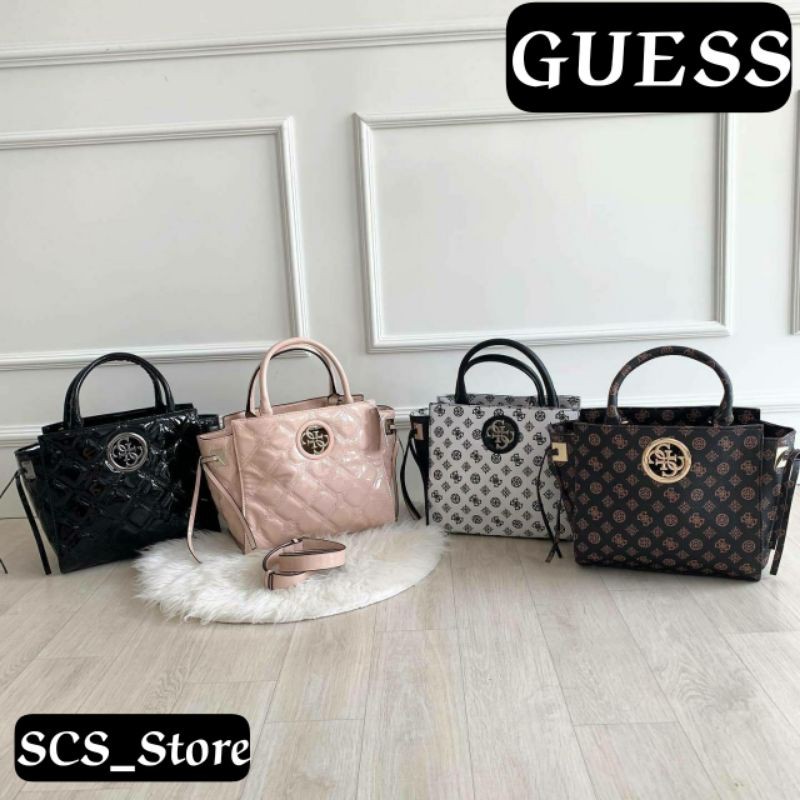 TOP HANDLE BAG WANITA GUESS / TAS WANITA BRANDED IMPORT (ORI)