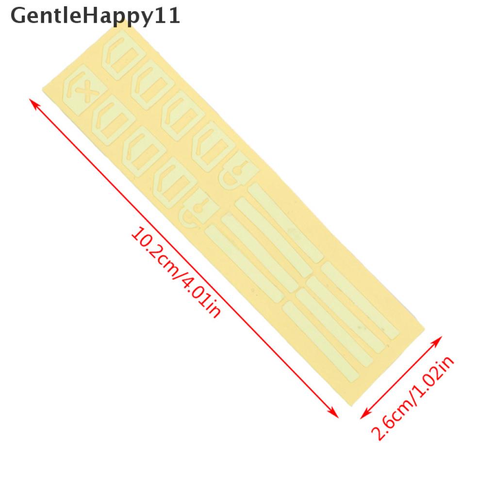 Gentlehappy Stiker Mobil Saklar Jendela Mobil Luminous Sticker Door Window Lift Button Sticker