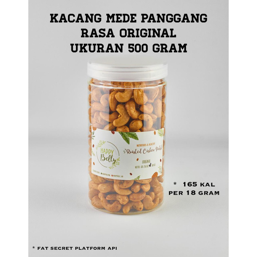 

KACANG MEDE / METE PANGGANG LANGSUNG MAKAN RASA ORIGINAL - UK 500 GR