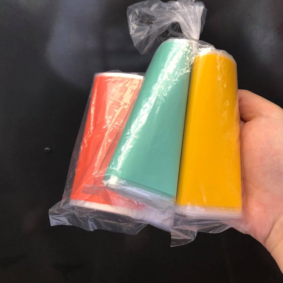 [PRODUK BPK] PLASTIK PE SABLON WARNA UNTUK IKAN CUPANG 50PCS LB7